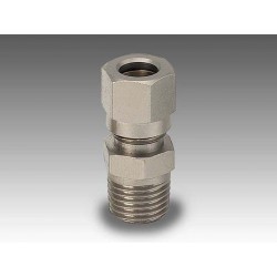 B1 4/2 - 1/8" - Racor bicono recto macho en latón