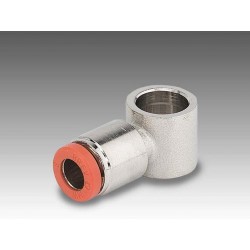 RL13 Ø10 - 1/4" - Racor automático banjo simple para tubo