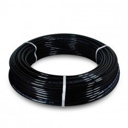 Tubo PU98 Ø9x12 rollo 100 metros negro