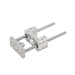 GDS - Unidad de guía tipo U Ø100 x 50 mm con casquillos de bronce